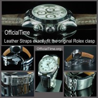 Rolex Daytona Style - Genuine Alligator Leather Strap (3 color)